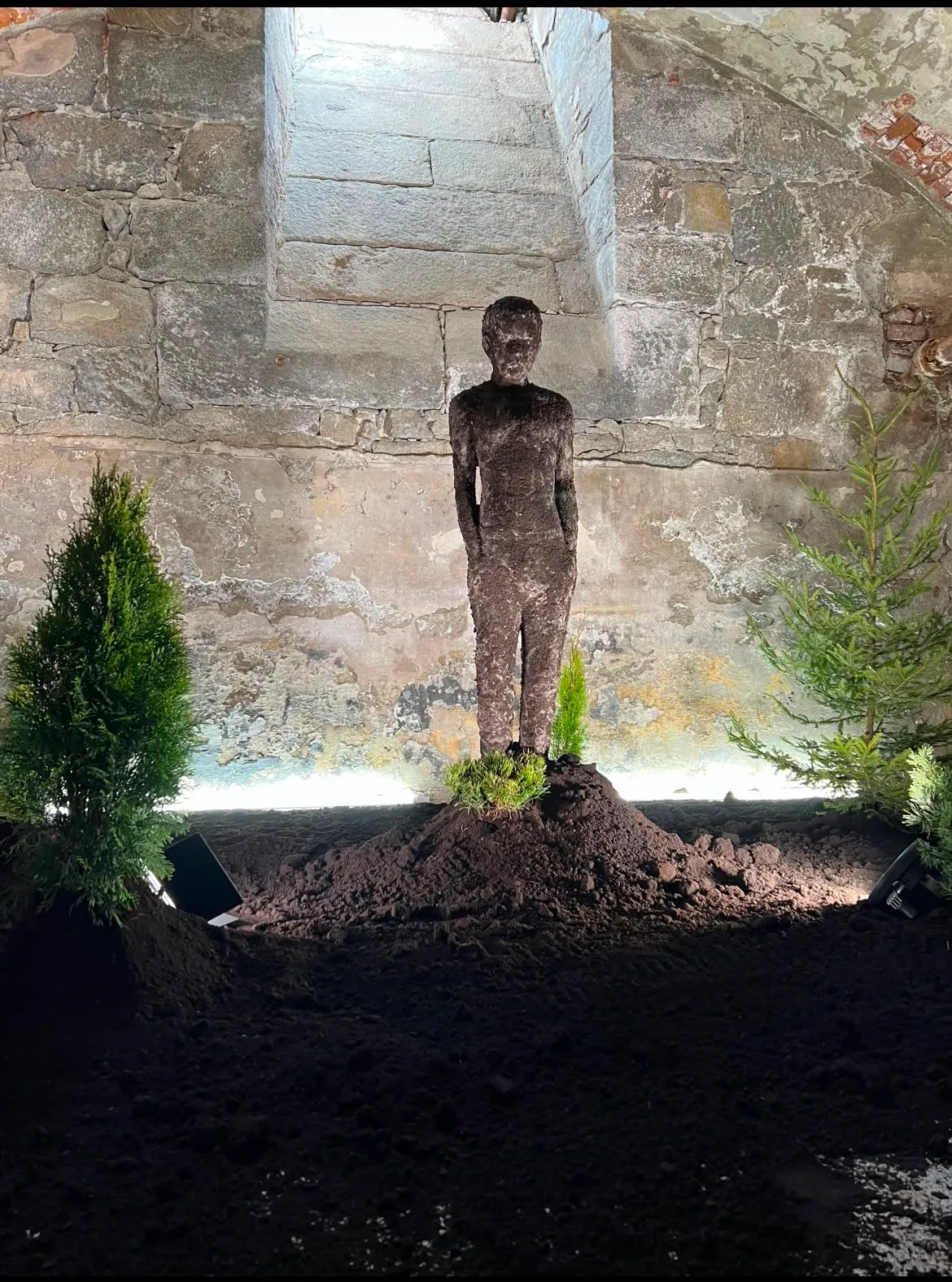 Skulptur in der Festung Franzensfeste 2023