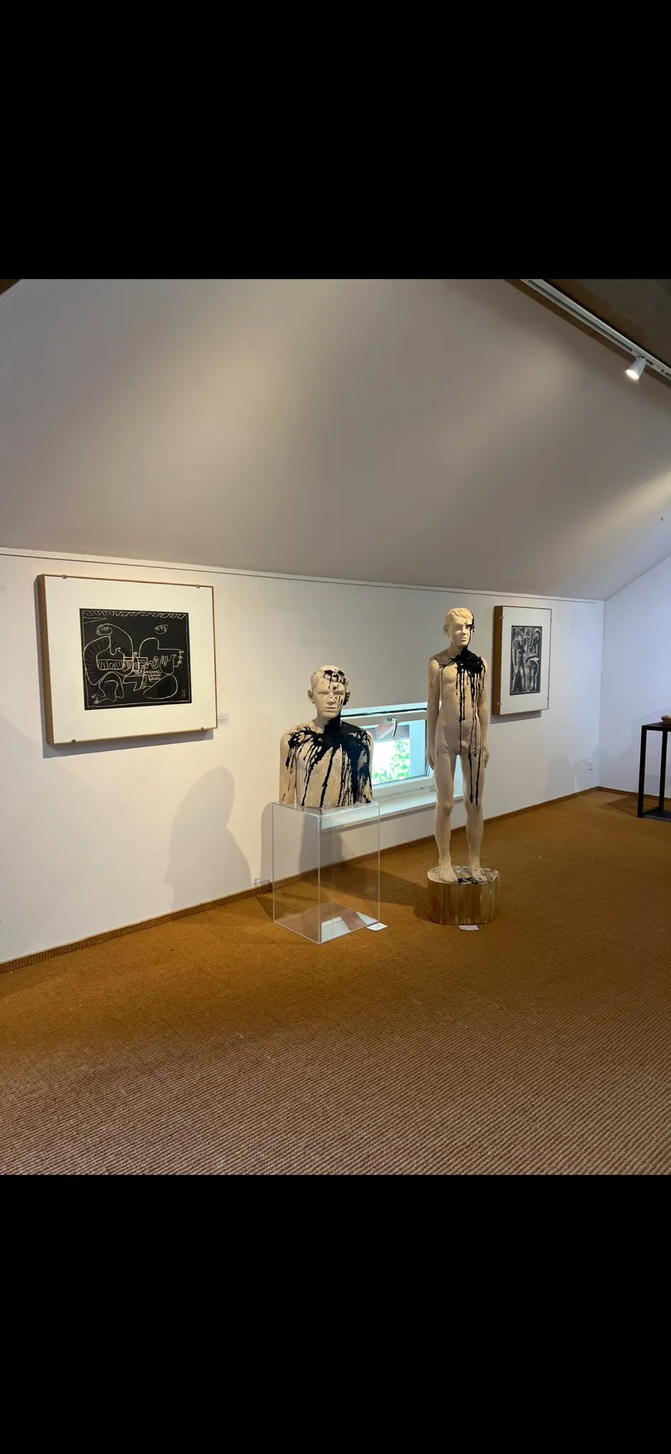 Ausstellungsraum der Galerie Bachlechner 2026
